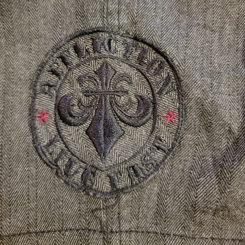 Men's Black Premium Affliction shorts - Picture 4 of 4